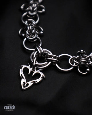 CYFMH Choker - Collier ras de cou acier inoxydable metalcore Bring Me The Horizon