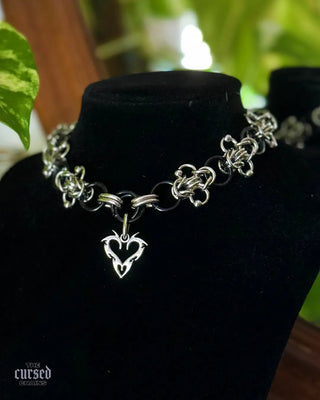 CYFMH Choker - Collier ras de cou acier inoxydable metalcore Bring Me The Horizon