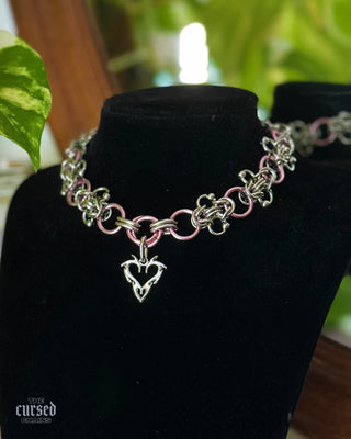 CYFMH Choker - Collier ras de cou acier inoxydable metalcore Bring Me The Horizon