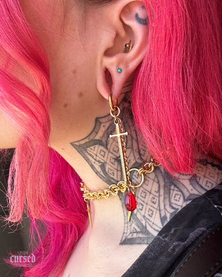 Bloody Swords Earrings