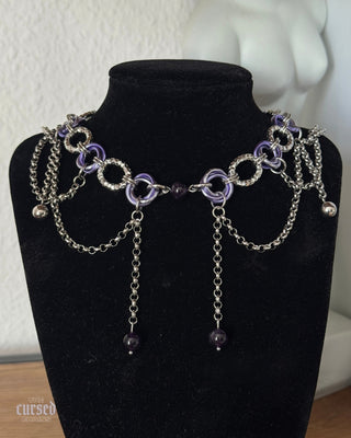 Lumière Choker - Améthyste vers.