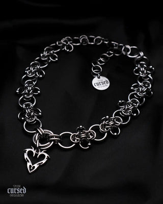CYFMH Choker - Collier ras de cou acier inoxydable metalcore Bring Me The Horizon