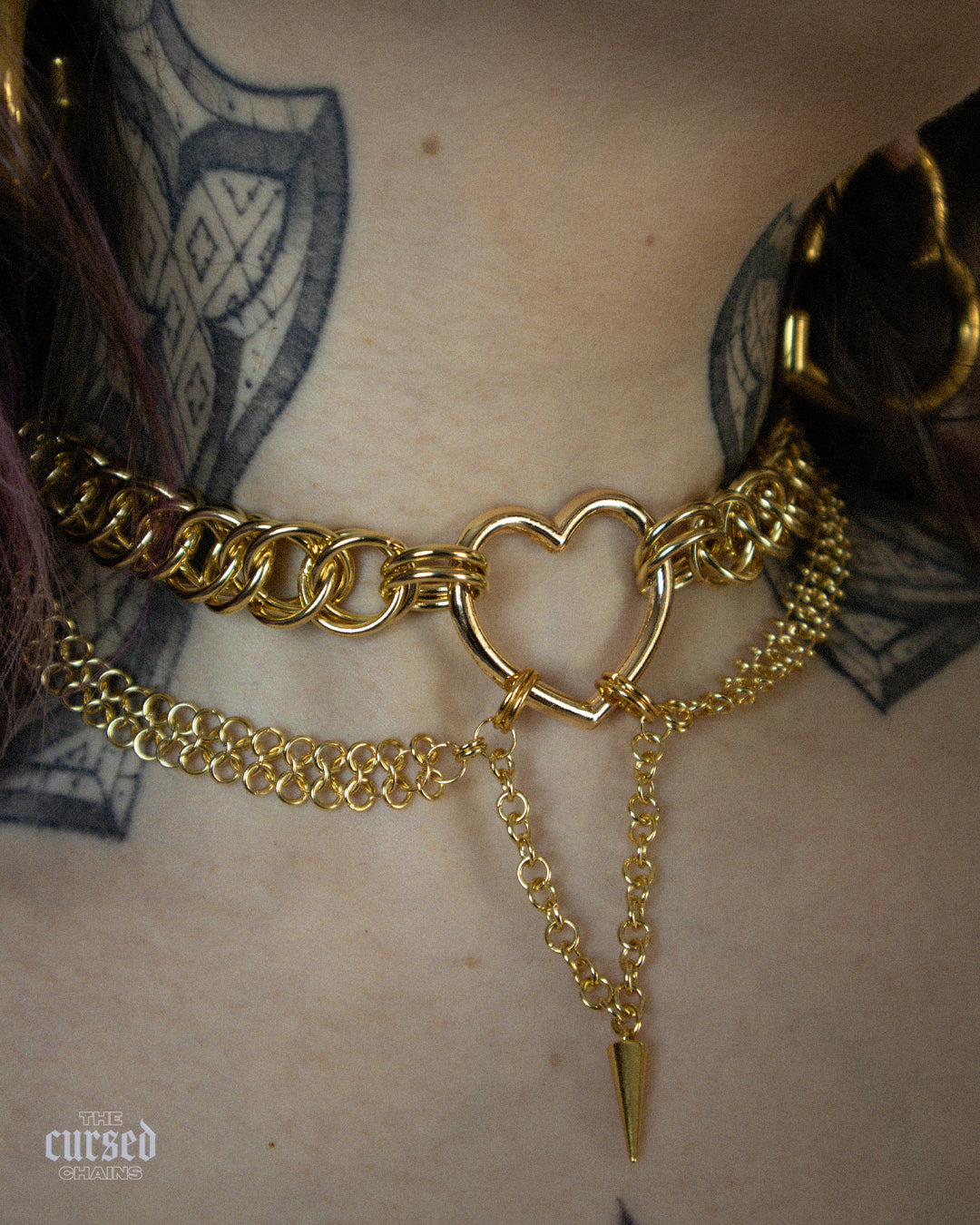 Fetish Choker (Silver / Gold + 4 variants)