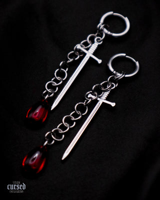 Bloody Swords Earrings