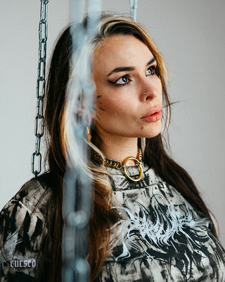 O Ring Choker - Bicolore