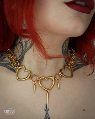 Trinity Heart Choker